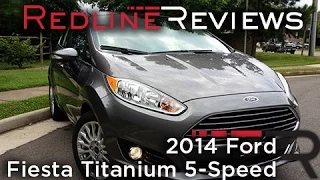2014 Ford Fiesta Titanium 5-Speed Review, Walkaround, Exhaust, & Test Drive