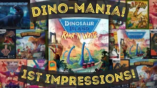 Dinosaur Island: Rawr 'N Write - First Impressions!
