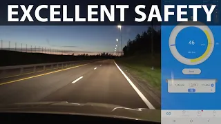 BMW iX xDrive40 acceleration, braking and noise test