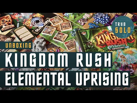 Kingdom Rush: Elemental Uprising (Retail Edition) | unboxing