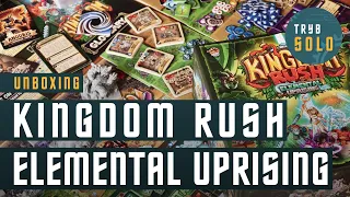 🇬🇧 Kingdom Rush: Elemental Uprising (Retail Edition) | unboxing