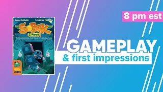 Sobek Treasures of the Pharoah Gameplay & First Impressions | @Pandasaurusgame