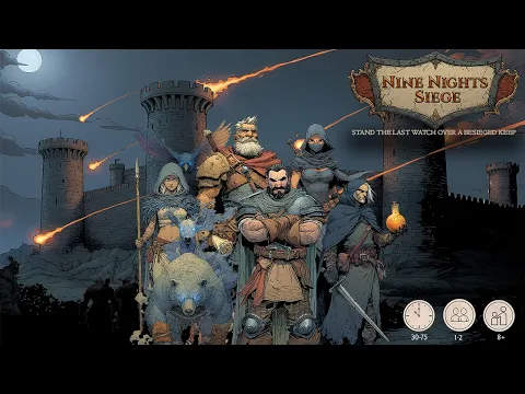 Nine Nights Siege – Official Board Game Trailer