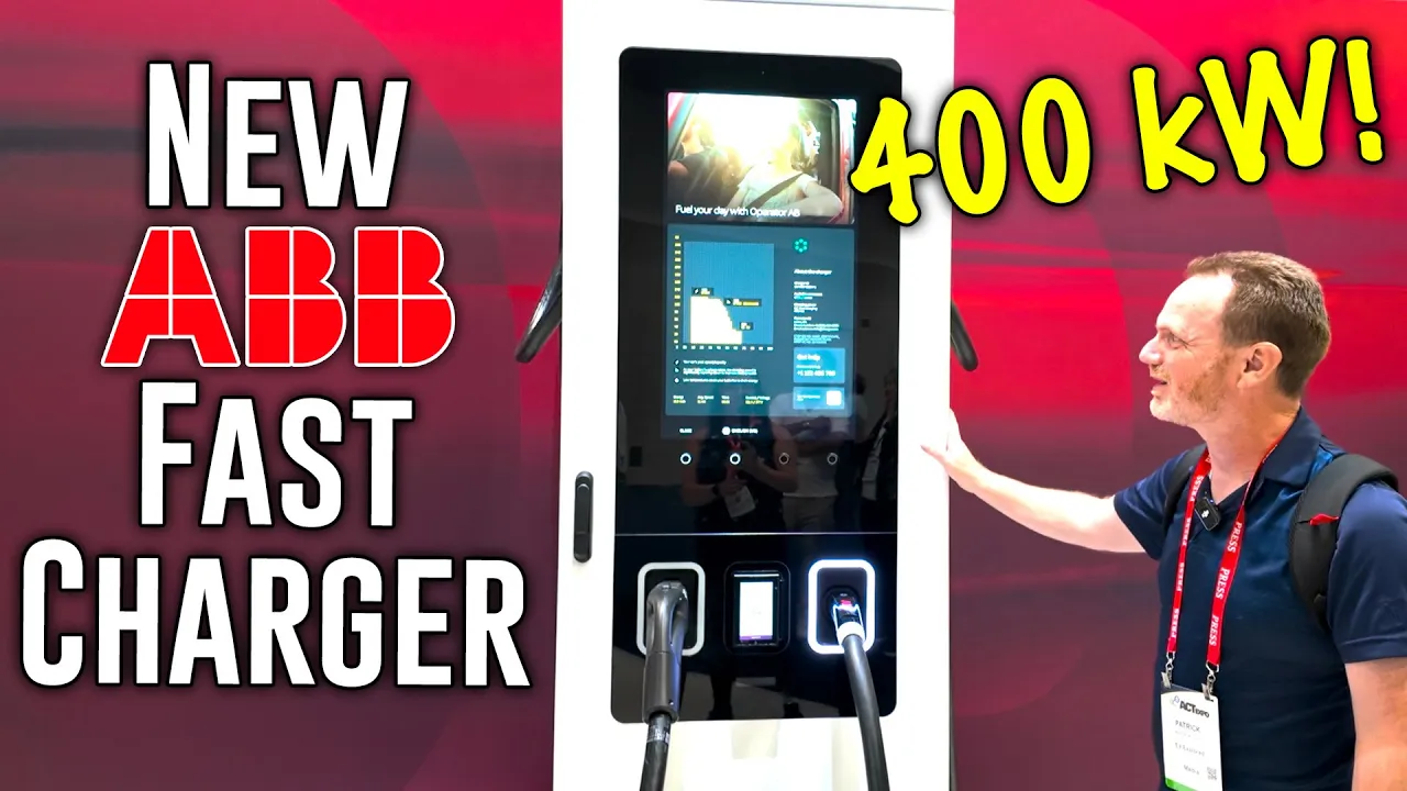 (New) ABB DC Fast Charger! 400 kW, reliable, & smart!