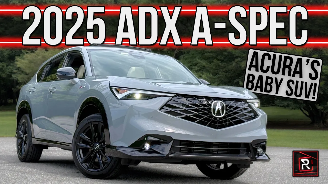 The 2025 Acura ADX A-Spec Is A Value Packed Baby Luxury SUV In Need Of More Power