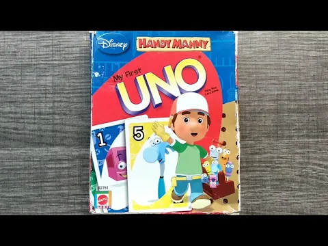 Disney UNO Handy Manny Card Game