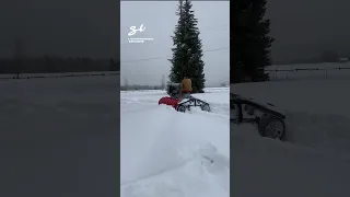 Snow problem is too big for this! 😅🌨️ I 🎥: @FountainheadMuseum #snow #fordson #motor