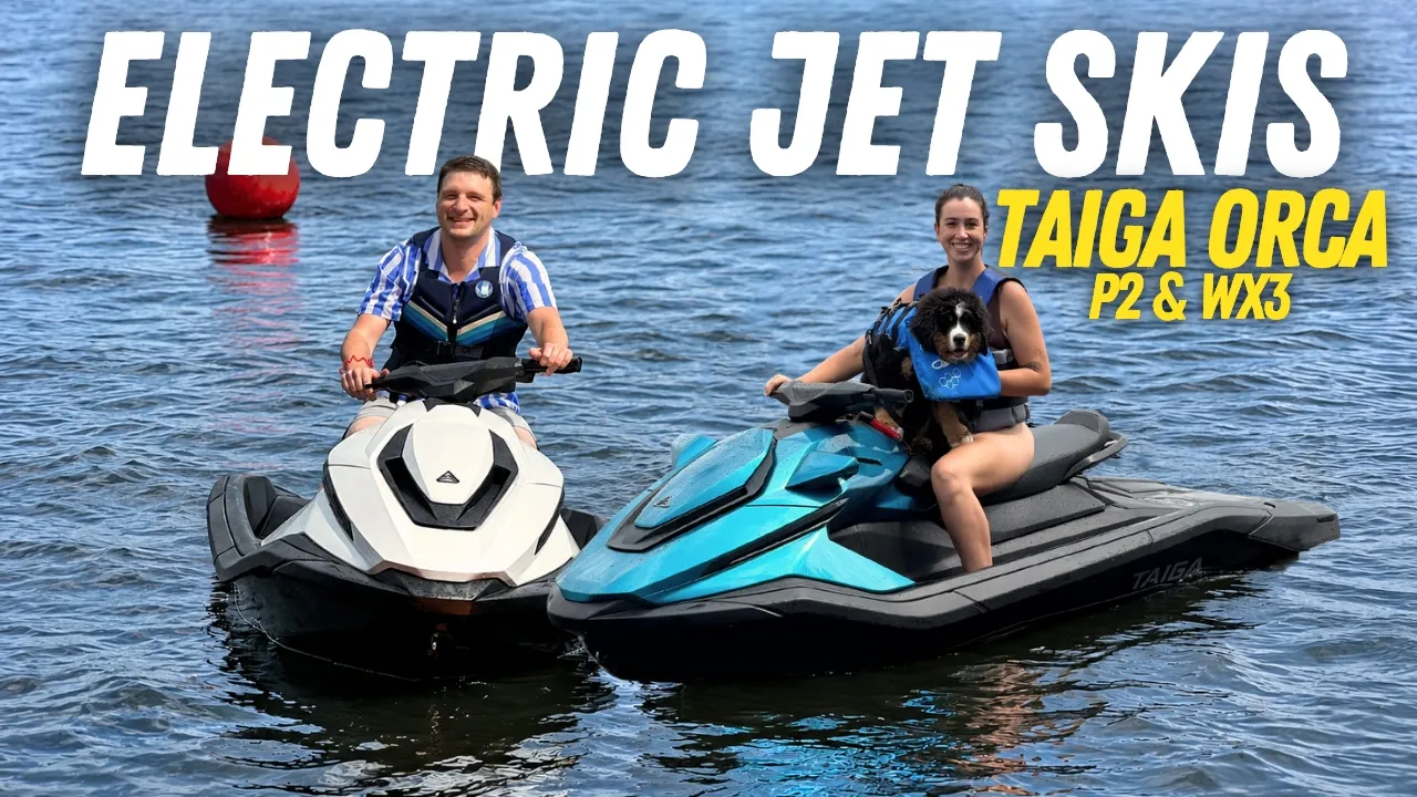 Electric Jet Ski Day At The Lake