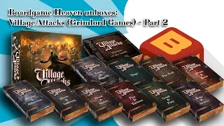 Boardgame Heaven unboxing 62: Village Attacks - part 2