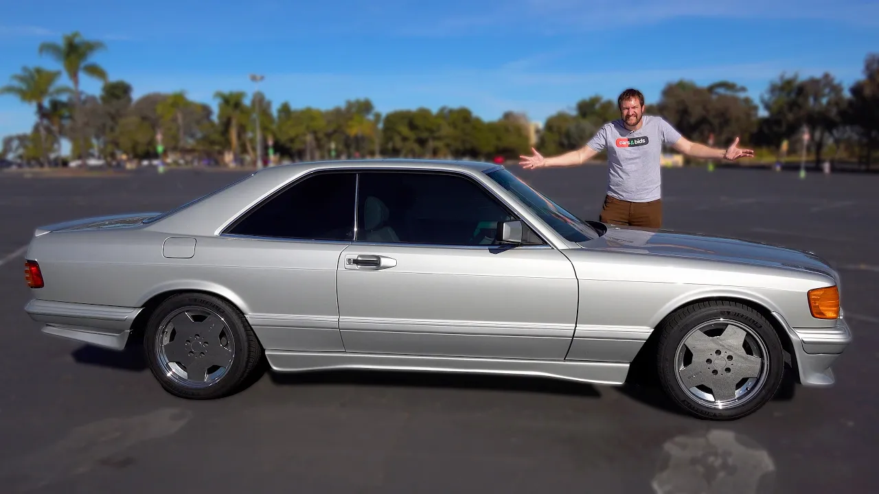 This 1984 Mercedes-Benz 500SEC Was the King of the 1980s