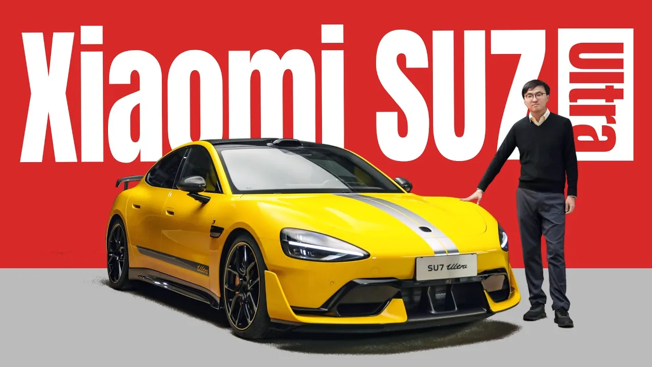 Xiaomi's 1548hp Road Legal Monster - Xiaomi SU7 Ultra Static Review