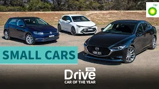 2020 Best Small Car: Volkswagen Golf, Toyota Corolla, Mazda3 | 2020 Drive Car of the Year