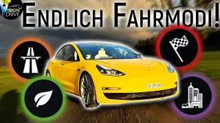 ECO, CITY, SPORT Modus? - Tesla hatte es nicht - BIS JETZT!