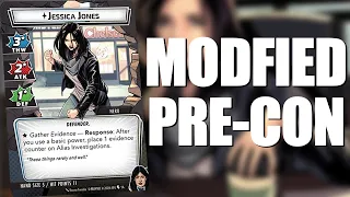 Modifying Jessica Jones's Pre Con Deck To Make It Better for Solo Play Marvel Champions