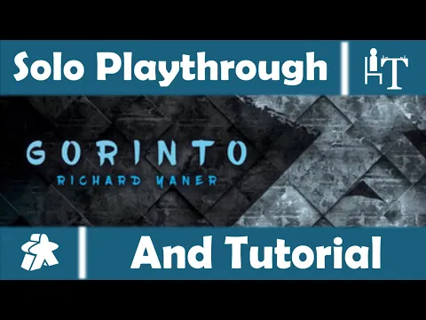 Gorinto Board Game - Solo Playthrough and Tutorial - Who is Wisest in the Ways of the Elements?