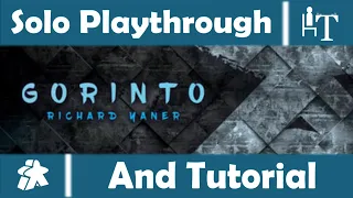 Gorinto Board Game - Solo Playthrough and Tutorial - Who is Wisest in the Ways of the Elements?