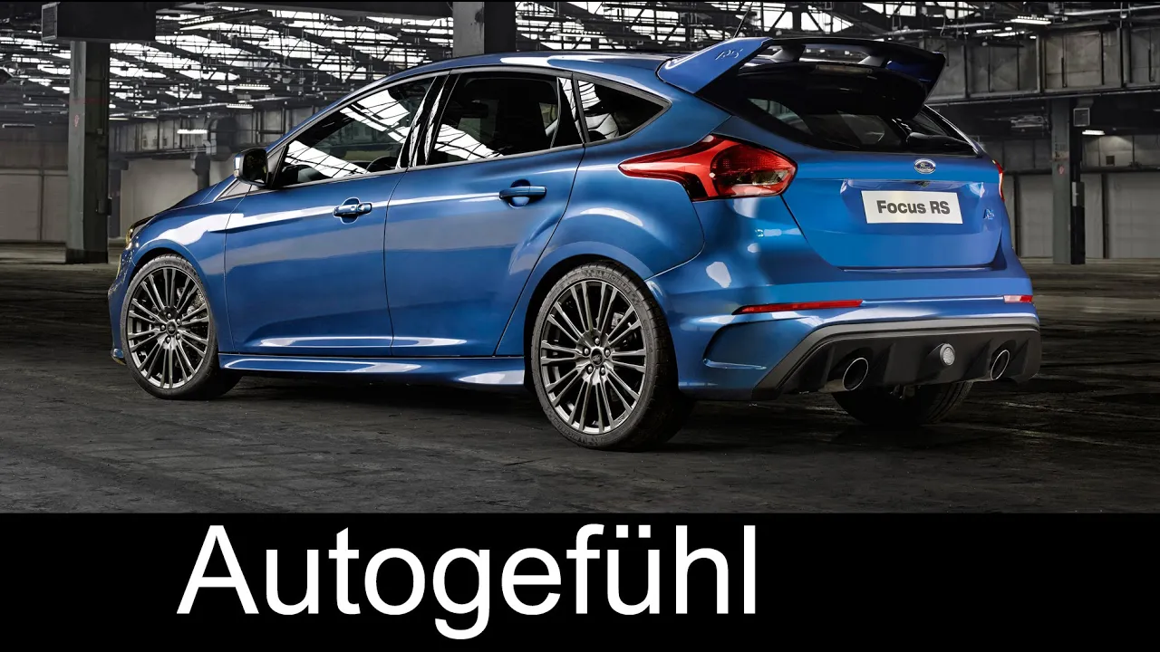 All-new Ford Focus RS 2016 AWD world premiere reveal with engineer interview - Autogefühl