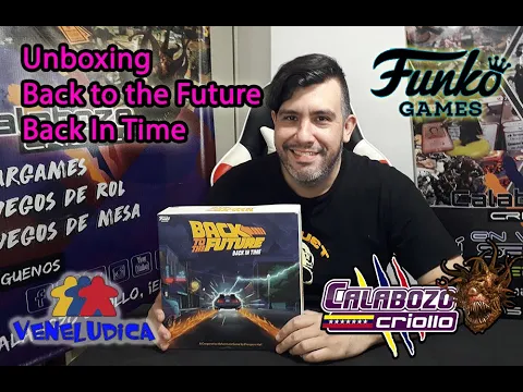 ️Unboxing del juego BACK TO THE FUTURE: BACK IN TIME ️