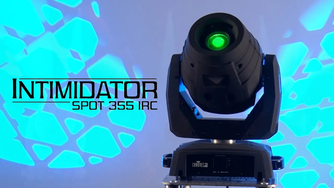 Product video thumbnail for Chauvet Intimidator Spot 355 IRC LED Moving Head Light