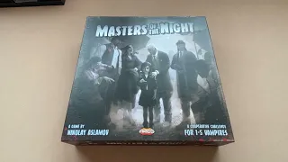 How To Setup And Play Masters of the Night (2021)