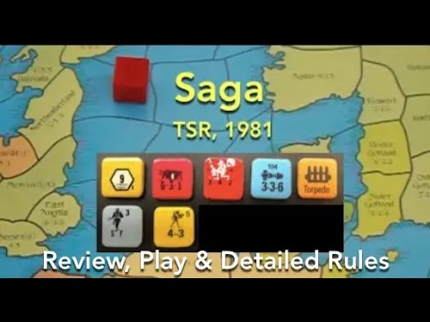 Saga (TSR) Review & How to Play [RVW 113]
