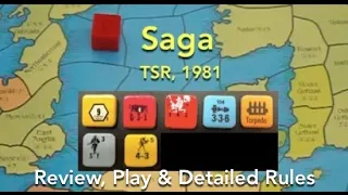Saga (TSR) Review & How to Play [RVW 113]