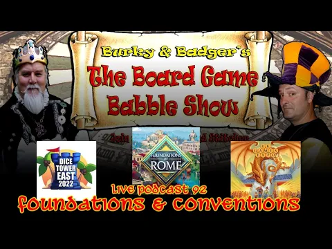 Foundations & Conventions - Board Game Babble #92