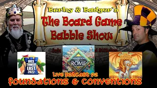 Foundations & Conventions - Board Game Babble #92