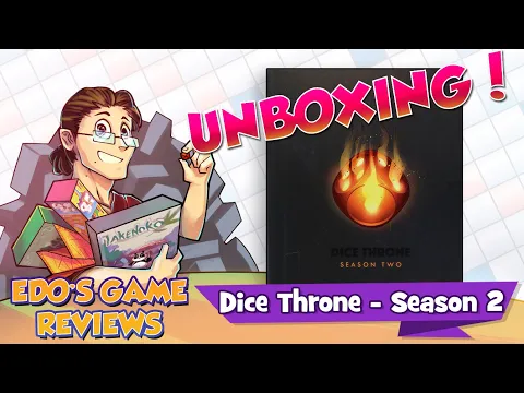 Edo's Dice Throne Season 2 Battle Chest Unboxing