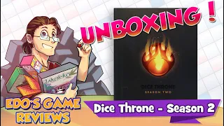 Edo's Dice Throne Season 2 Battle Chest Unboxing