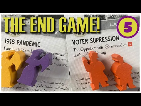 Votes for Women | Playthrough | Fort Circle Games | Episode 5 | Solitaire (Solo) Historical Game