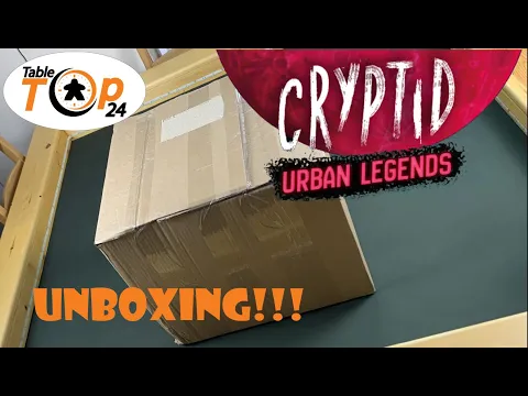 Cryptid Urban Legends - Unboxing - Tabletop24