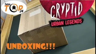 Cryptid Urban Legends - Unboxing - Tabletop24