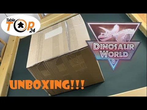 Dinosaur World Unboxing - Tabletop24