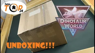 Dinosaur World Unboxing - Tabletop24