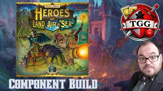 Heroes of Land, Air & Sea Component Build | Assembling the Game's 3D Constructs