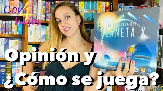La búsqueda del PLANETA X (Maldito Games) Opinión y ¿Cómo se juega? [deducción]