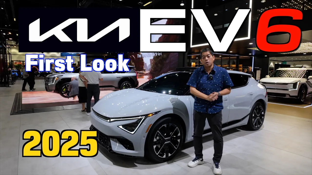 2025 KIA EV6 First Look - New Style, Bigger Battery, More Tech