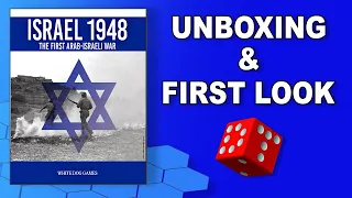 Israel 1948: The First Arab Israeli War | WARGAME Board Game | UNBOXING & FIRST LOOK