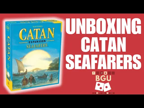 Catan Seafarers Expansion Unboxing