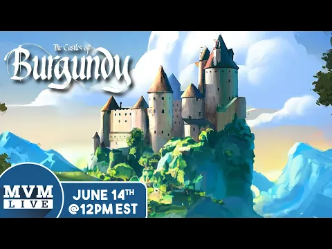 Castles of Burgundy: Special Edition - MvM Live Playthrough