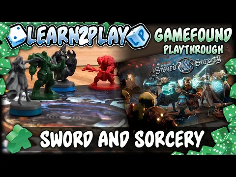 Learn to Play Presents Teburu Swords and Sorcery Gamefound Play Through