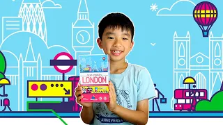 Next Station: London Unboxing | Family Strategy Flip and Write Board Game | Blue Orange Games