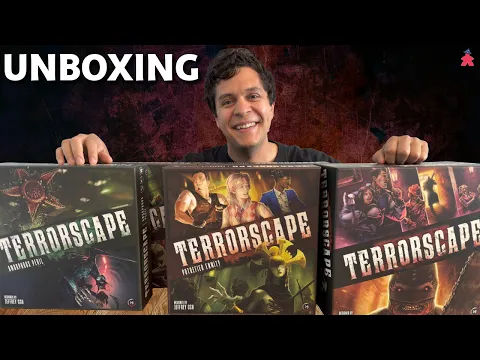 A Horror Movie in a Box! | Terrorscape Board Game Unboxing