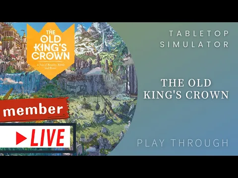 肥龍實況The Old King's Crown (暫譯: 老皇冠/老王冠/老王綠色王冠(??) | 超漂亮美術! 紫色就是要烙賽阿，不然要幹嘛? #桌遊 #隨意玩