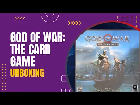God of War: The Card Game Board Game Unboxing | Danicha