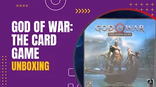 God of War: The Card Game Board Game Unboxing | Danicha