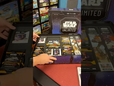 Unboxing the Jump to Lightspeed Press Kit from @FantasyFlightGames1! #starwarsunlimited