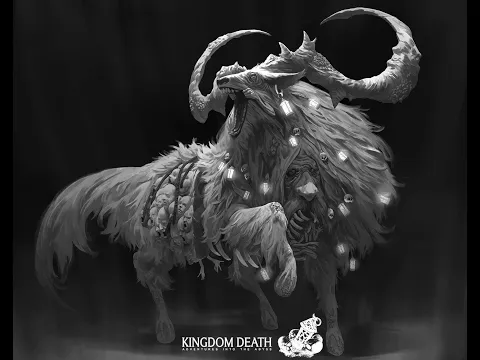 Screaming God Unboxing - Kingdom Death Monster