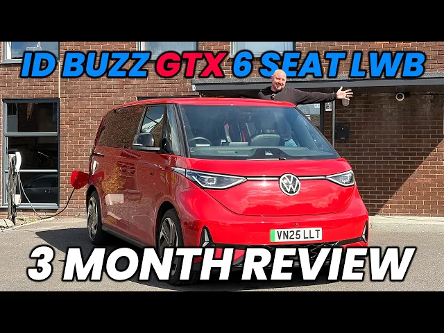 VW ID BUZZ GTX LWB 3 month review - Whats it like to live with in the real world? Pros, Cons & Range